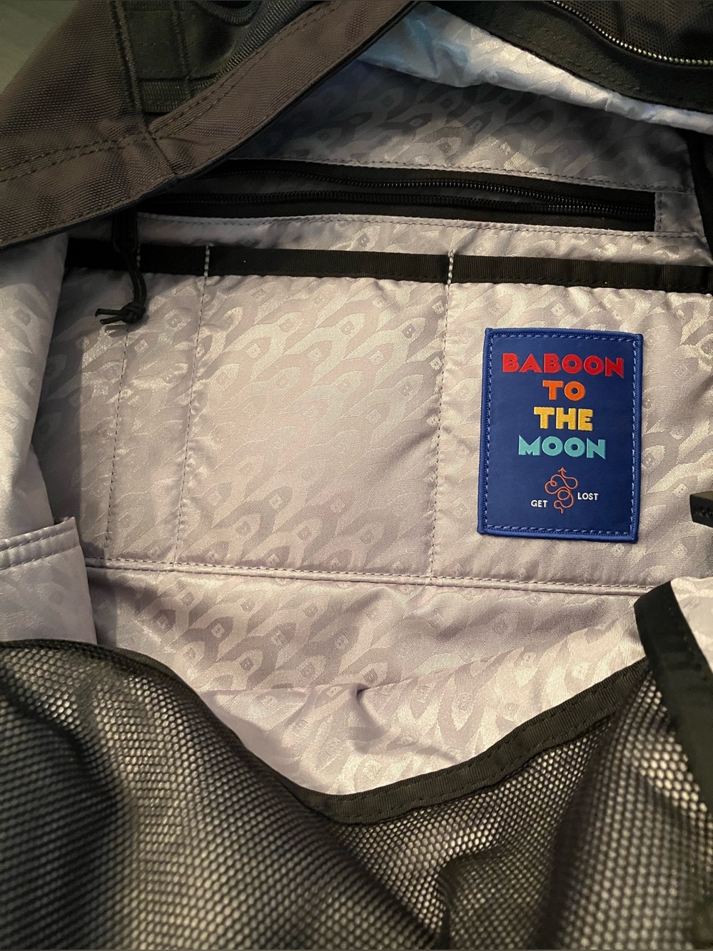 Baboon to the Moon City Backpack Commuter School Travel Work Bag - Picture 7 of 8